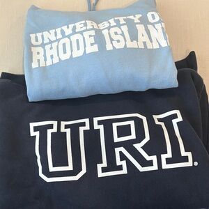 University of Rhode Island Women's Tops - Blue and Black